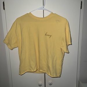 Brandy Melville Honey Crop Top